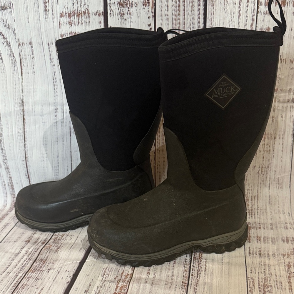 Kids Black muck Boots